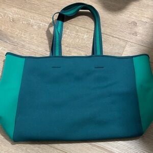 Summersalt Teal and Green Tote Bag